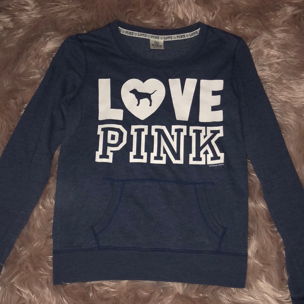 PINK crew neck